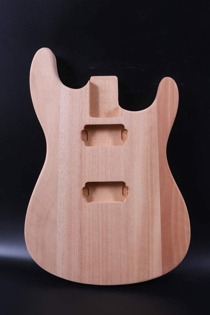 Unfinished Guitar Body mahogany Wood Electric Guitar Body replacement DIY Guitar St HH