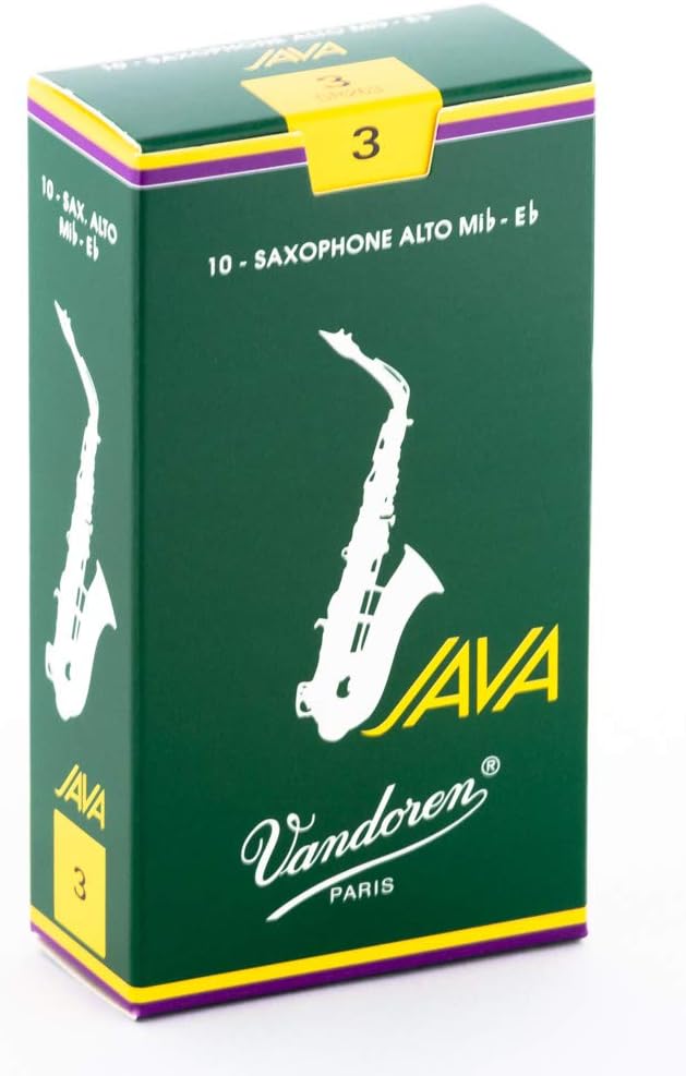 Vandoren SR343 Bari Sax JAVA Reeds Strength 3; Box of 5