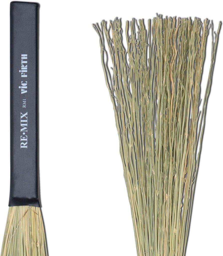 Vic Firth REMIX Brushes - Broomcorn Drumsticks (RM1)