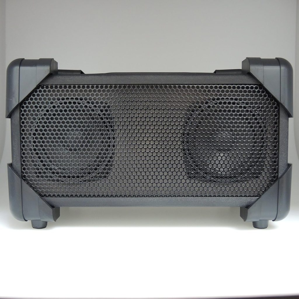 Vivitar V143BT-BLK Bluetooth Retro Boom Box Speaker, Black