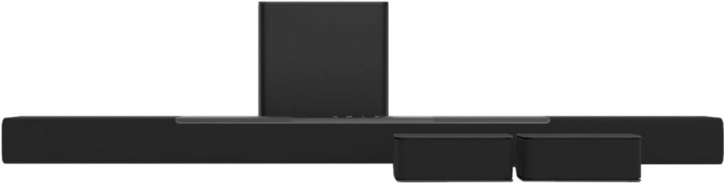 VIZIO M-Series 5.1.2 Immersive Sound Bar with Dolby Atmos, DTS:X, Bluetooth, Wireless Subwoofer, Voice Assistant Compatible, Includes Remote Control - M512a-H6