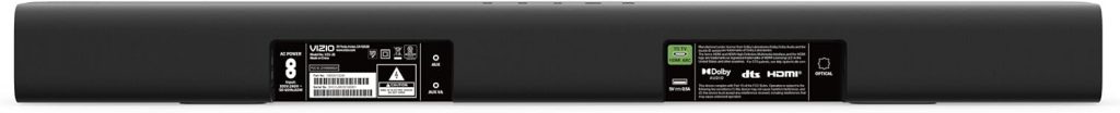 VIZIO V-Series 5.1 Home Theater Sound Bar with Dolby Audio, Bluetooth, Wireless Subwoofer, Voice Assistant Compatible, Includes Remote Control - V51x-J6