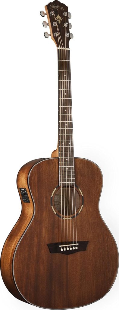 Washburn Woodbine 10 Series WL1012SE Acoustic-Electric Orchestra Guitar Natural