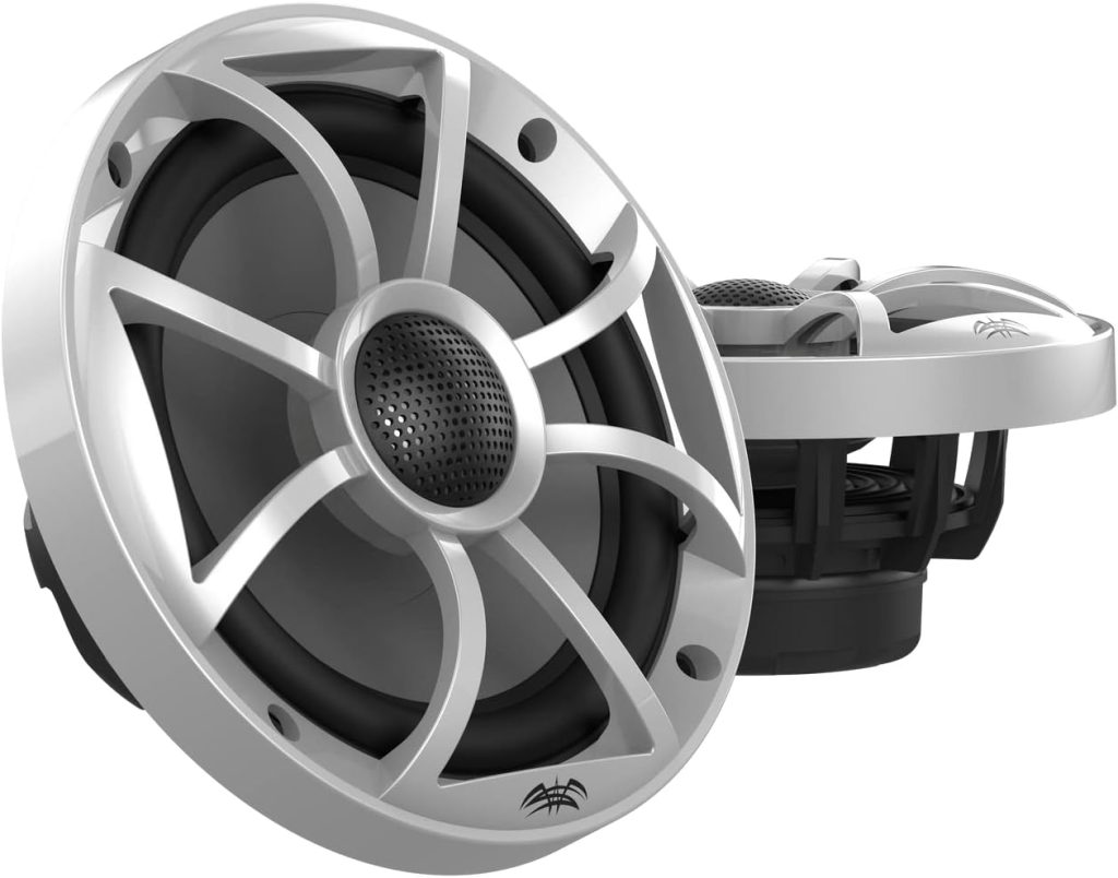 wet sounds | Recon 6-S | High Output Component Style 6.5 Marine Coaxial Speakers with Silver Grille
