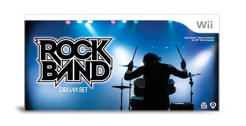 Wii Rock Band Drum Set