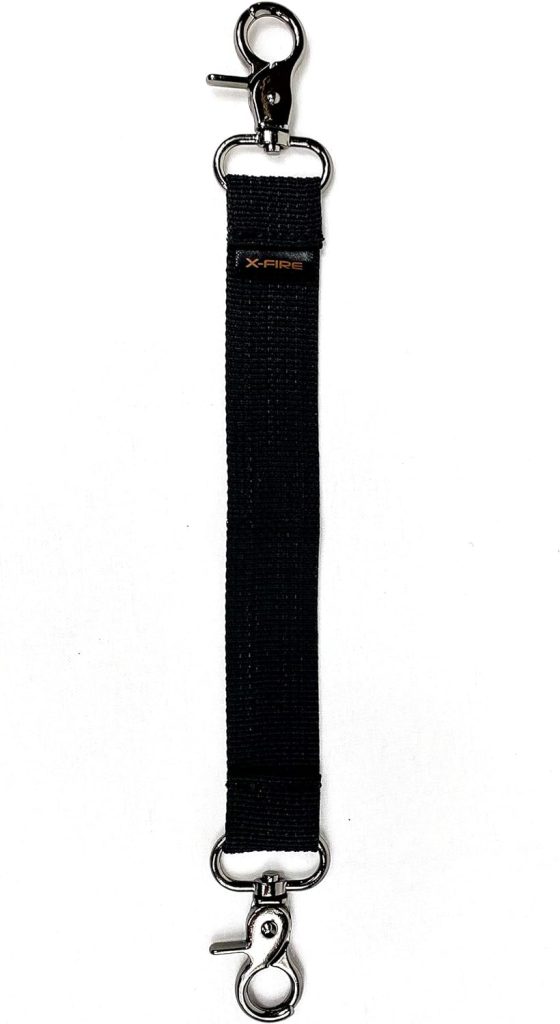 X-FIRE® Anti-Sway Strap for Firefighter/EMS ‘Radio Strap’ Shoulder Holder or Duty Belt Holster