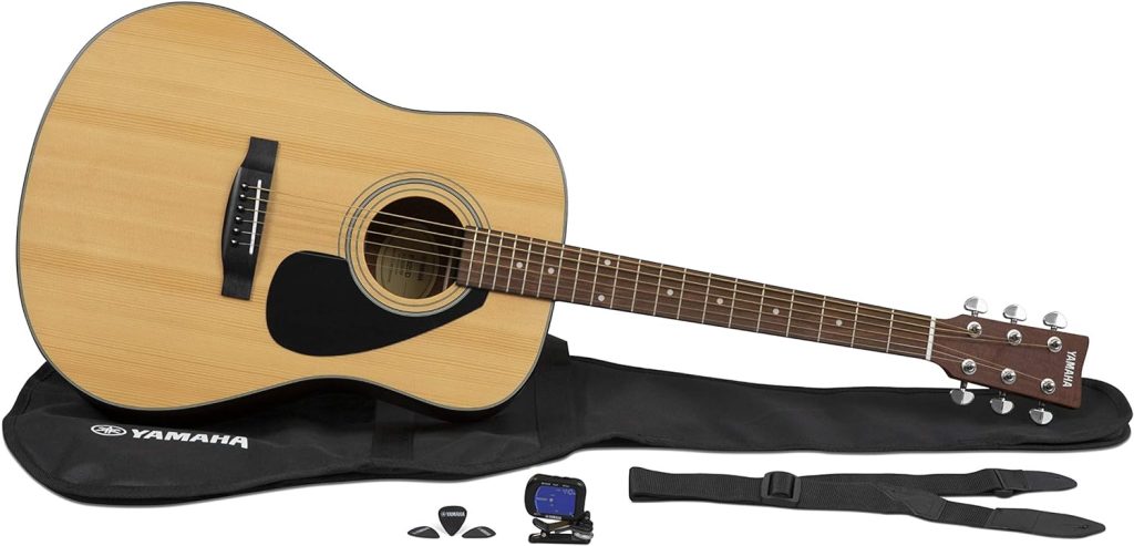 Yamaha F325D Acoustic Guitar, Natural