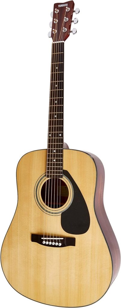 YAMAHA FD01S Solid Top Acoustic Guitar (Amazon-Exclusive),Light Brown