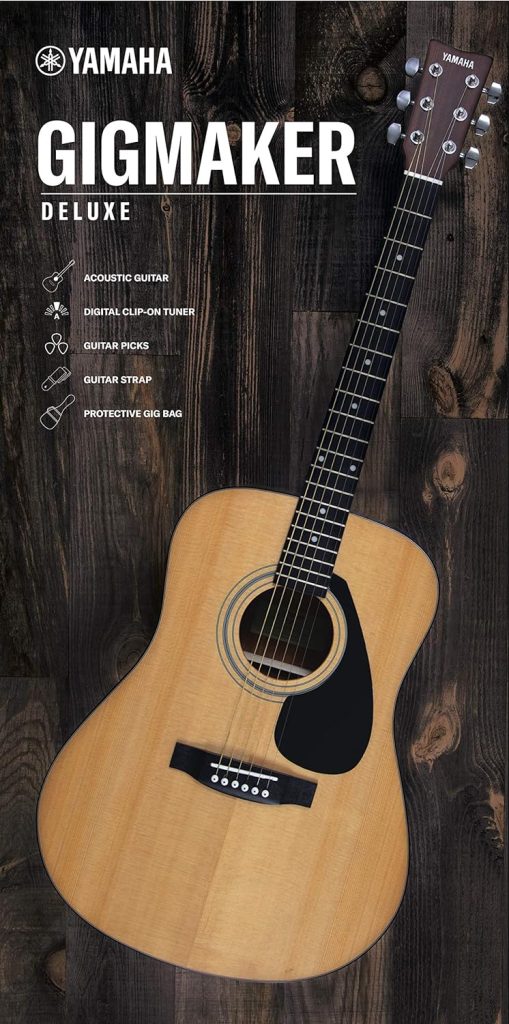 YAMAHA FD01S Solid Top Acoustic Guitar (Amazon-Exclusive),Light Brown