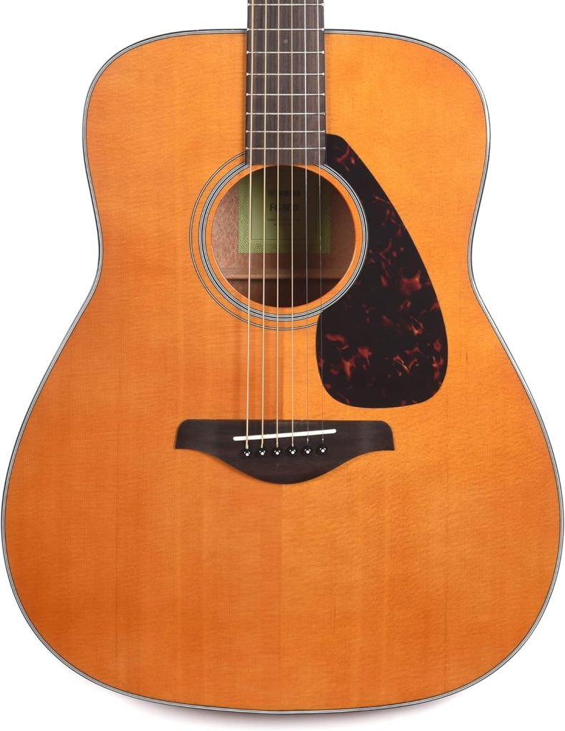 Yamaha FG800 Folk Acoustic Guitar Vintage Tint