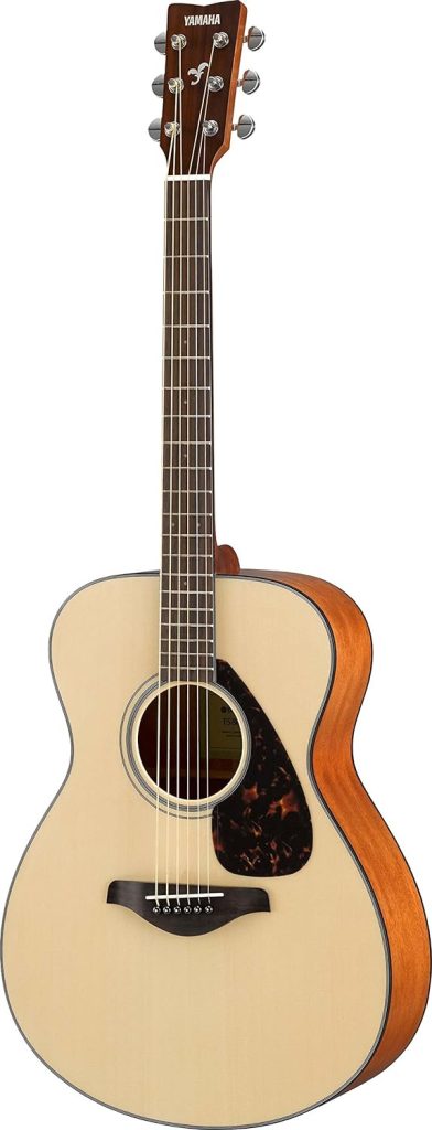 YAMAHA FS800 Small Body Solid Top Acoustic Guitar, Natural, Concert
