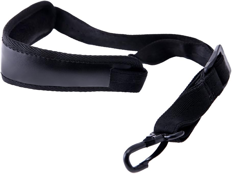 Yinama Saxophone Neck Strap Soft Sax Leather Padded for Alto Tenor Baritone Soprano