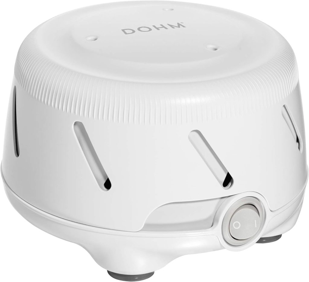 Yogasleep Dohm UNO White Noise Machine with Real Fan Inside, Adjustable Tone, Non-Looping Sound, Sleep Aid  Noise Canceling For Adults  Baby, Office Privacy, Registry Gift, Travel  Home Essential