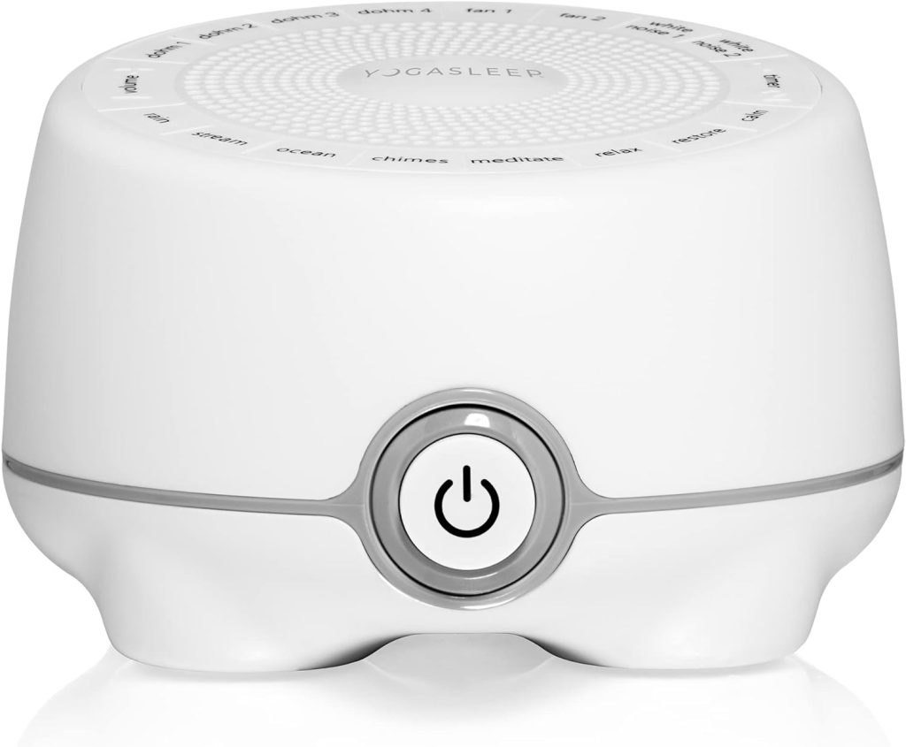 Yogasleep Whish White Noise Sound Machine, 16 Natural  Soothing Sounds, Volume Control for Baby  Adults, Get Office Privacy, Concentration, Sleep Aid, Compact for Easy Travel, Essentials for Nursery