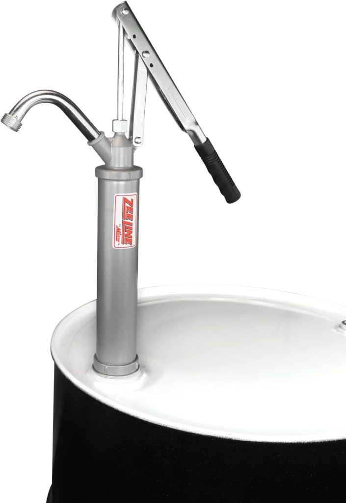 ZEELINE BY MILTON ZE381 Hand Operated Drum Pump for 15-55 gallon containers