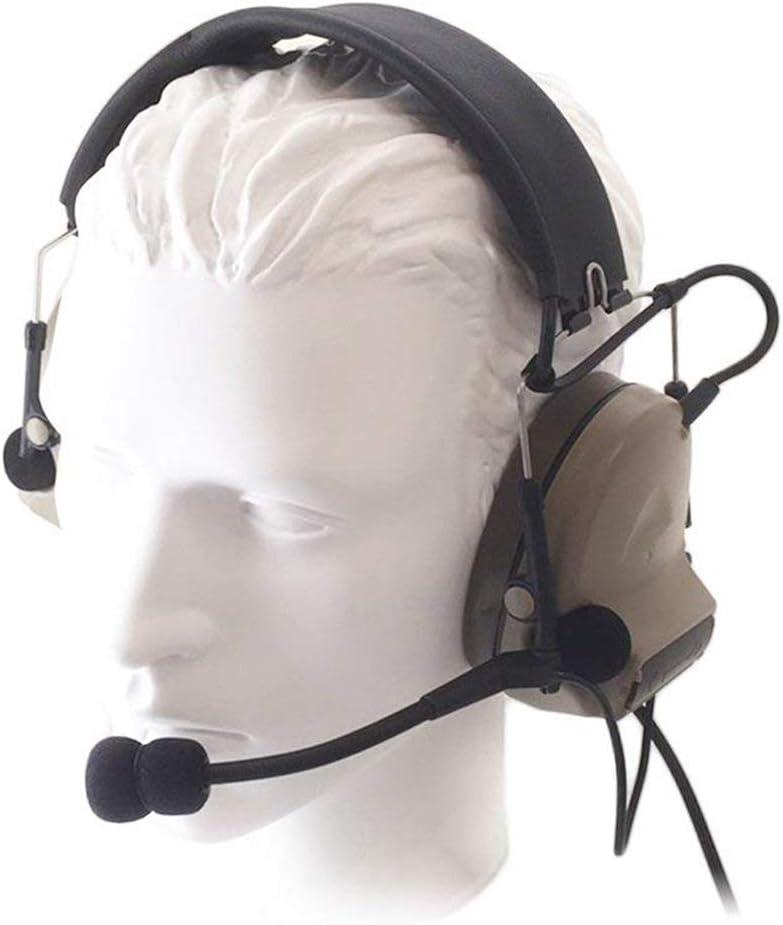ZTAC】ZTactical Comta II TacticalHeadset (Z041) + U94 zPTT Kenwoo Push-to-Talk (Z113KEN) Noise Reduction Headphones Set