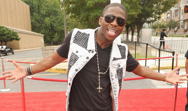 Marcus Canty All Smiles at 2012 BET Hip Hop Awards