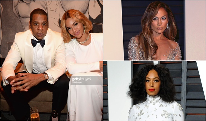 Beyonce, Solange, Jennifer Lopez, More Attend Vanity Fair Oscars After Party
