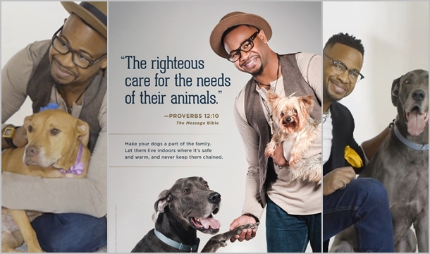 Gospel Singer DeWayne Woods Teams With PETA For New Ad (Video)