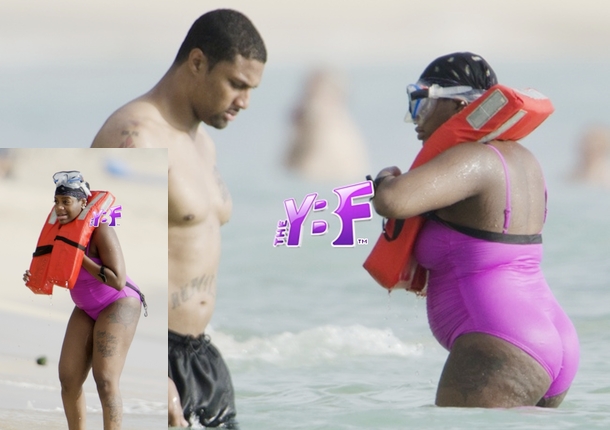 Pregnant Fantasia Spotted Vacationing With Antwaun Cook