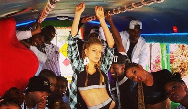 Fergie Shoots Music Video For “L.A. Love (La La)”
