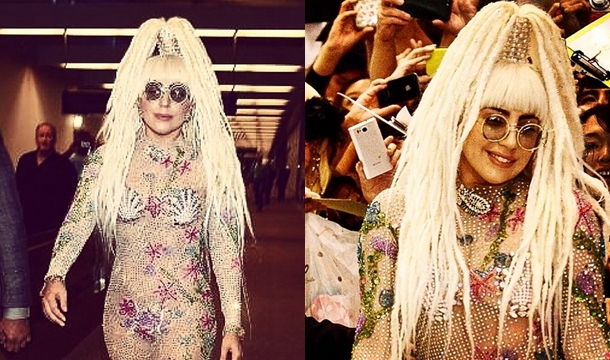 Lady Gaga ‘Aphrodite’ Inspired at Tokyo Celebration of ARTPOP