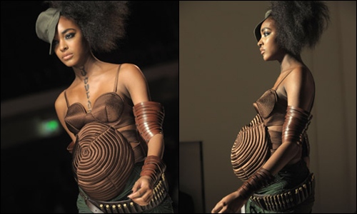 Glam'd: Baby Bump and Cone Shaped Bra 