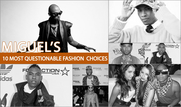 10 Fashion Choices Of Miguel that Make You Go Hhmmm