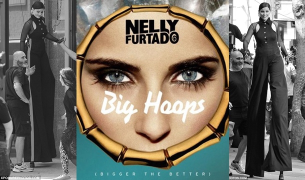 Nelly Furtado Goes Up High for “Big Hoops” Video, Talks Soulful New Music