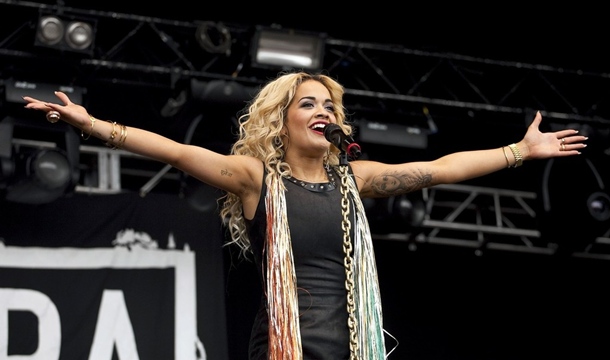 Rita Ora Has Boob Slip During Red Bull Culture Clash Performance