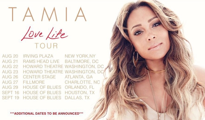 Tamia Announces ‘Love Life’ Tour (Dates)
