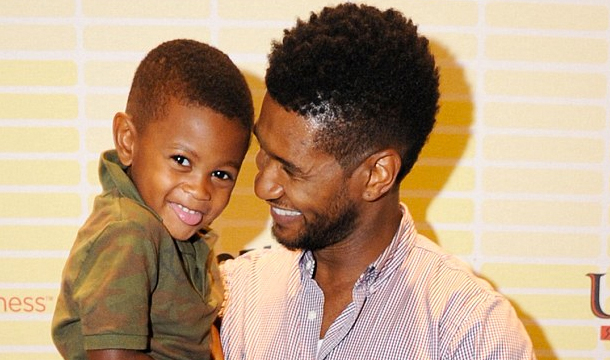 Usher’s Son Rushed To The Hospital After Pool Accident