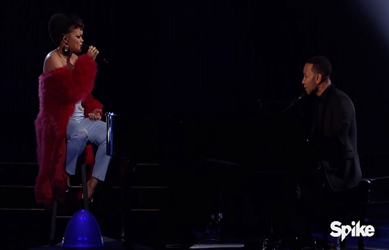 Andra Day, John Legend Pay Tribute to Muhammad Ali During At SPIKE’s ‘Guys Choice Awards’
