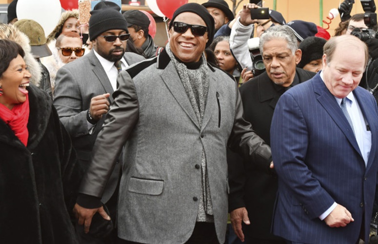 Stevie Wonder Honored With Street Name In Detroit