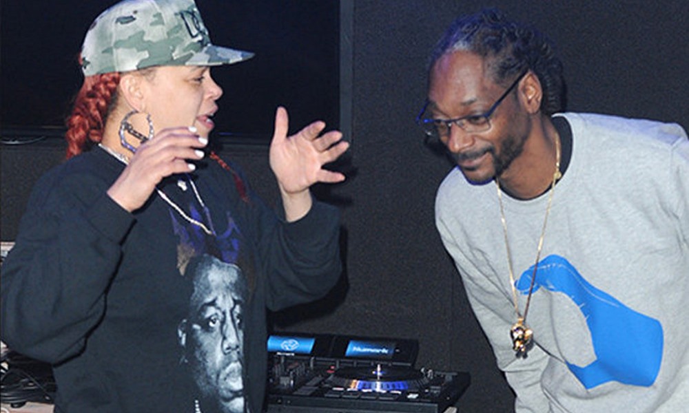Watch Faith Evans & Snoop Dogg Collab In The Lab To Create ‘When We Party’