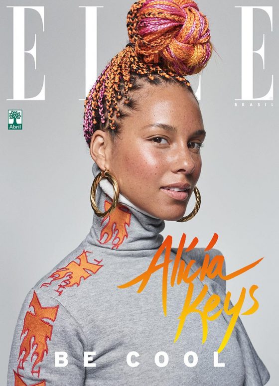 Alicia Keys Slay on Covers of Elle Brazil