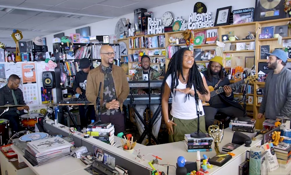 August Green Taps Brandy, Andra Day and Maimouna Youssef for NPR Tiny Desk Performance