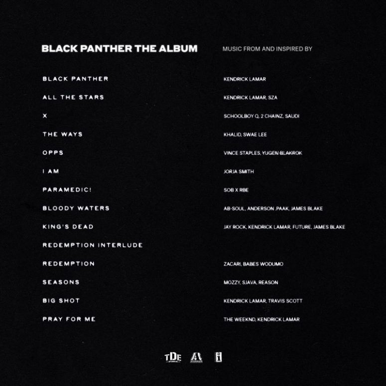 black-panther-tracklisting