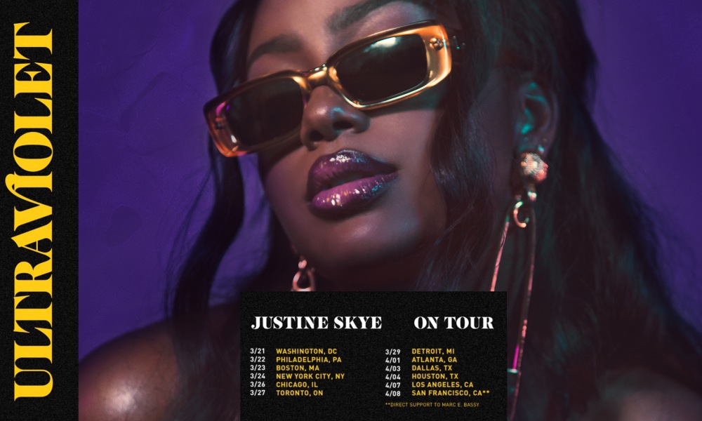 Justine Skye Announces “Ultraviolet” Spring Tour