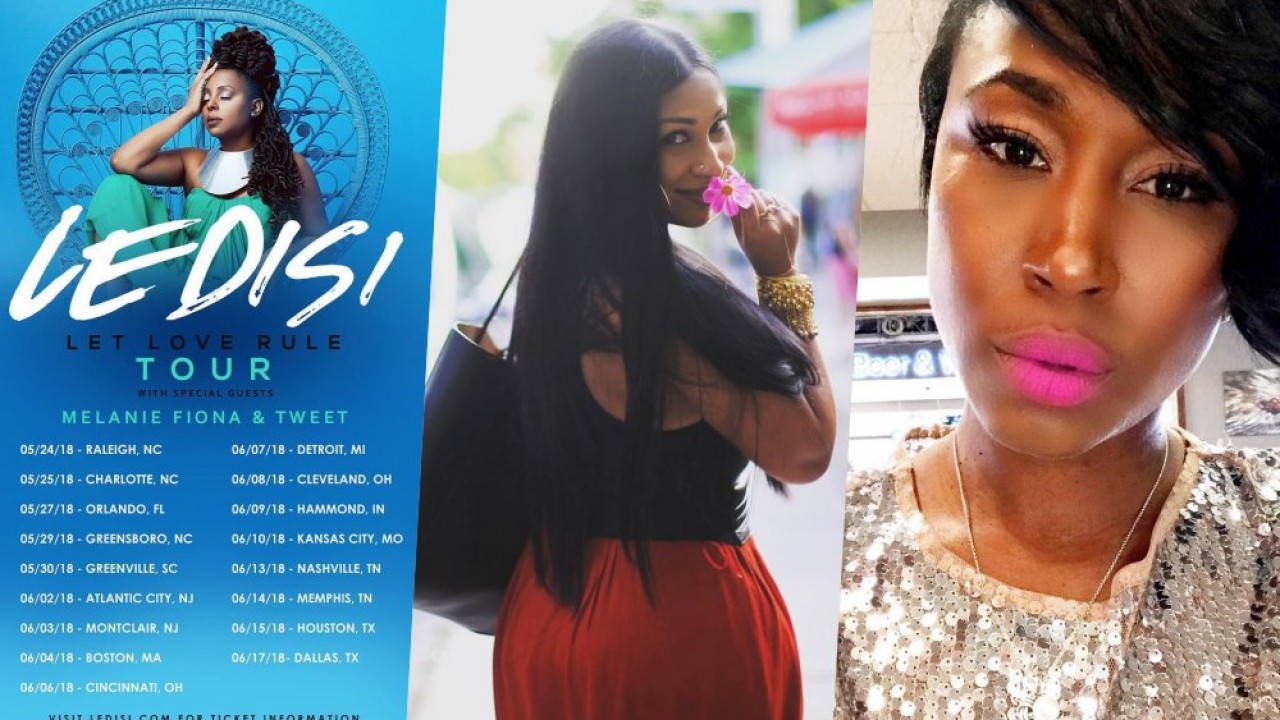 Ledisi Taps Melanie Fiona And Tweet For Let Love Rule Tour ledisi taps melanie fiona and tweet for