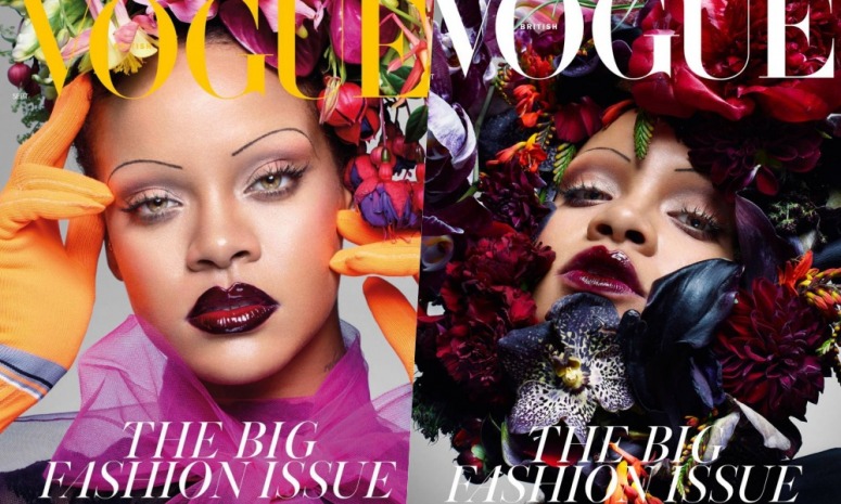 Rihanna Covers September Issue of British Vogue; Makes History ...