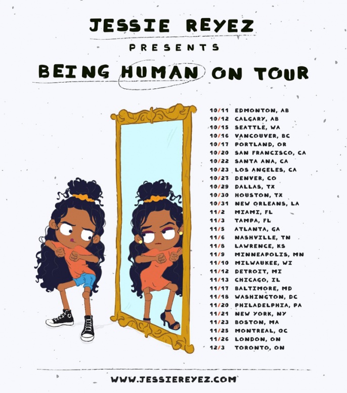 Jessie-Reyez-Being-Human-On-Tour