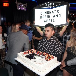 Robin Thicke Performs at APEX Social Club at PALMS Casino Resort in Las Vegas to Kick Off NYE Weekend