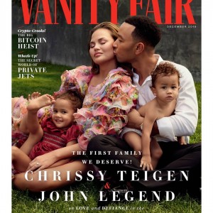 John Legend & Wife Chrissy Teigen in Vanity Fair Magazine
