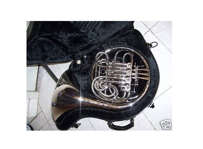 Silver Double French Horn F/Bb key