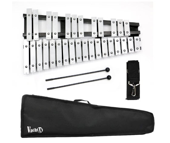 VACHAN 30 Notes Foldable Glockenspiel Xylophone