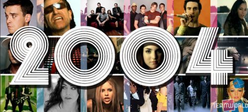 100 Greatest Songs from 2004 - Singersroom.com