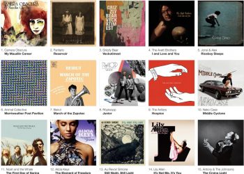 100 Greatest Albums from 2009