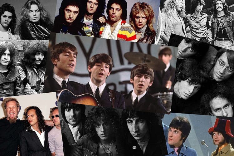 15 Best Bands Of All Time - Singersroom.com